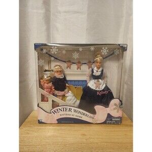 NIB Vintage Kid Kore Winter Wonderland Sisters at Home Kelsey Jodi & Katie
